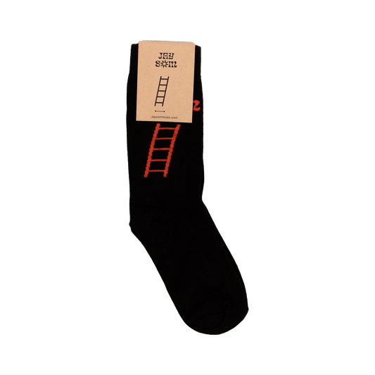 Black/Orange Socks