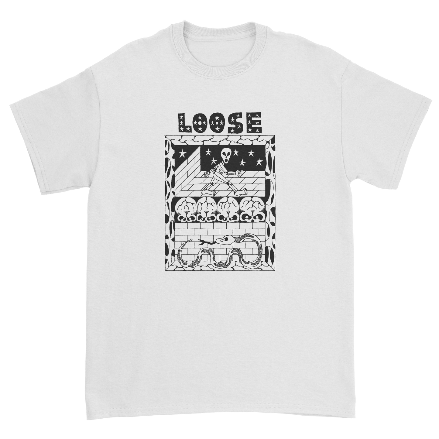 Loose T-Shirt - White