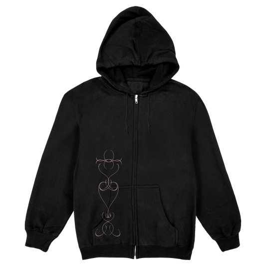 Pirouette Zip Hoodie (Black)