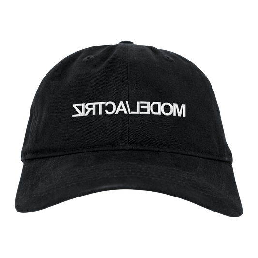 Reverse Logo Embroidered Dad Hat