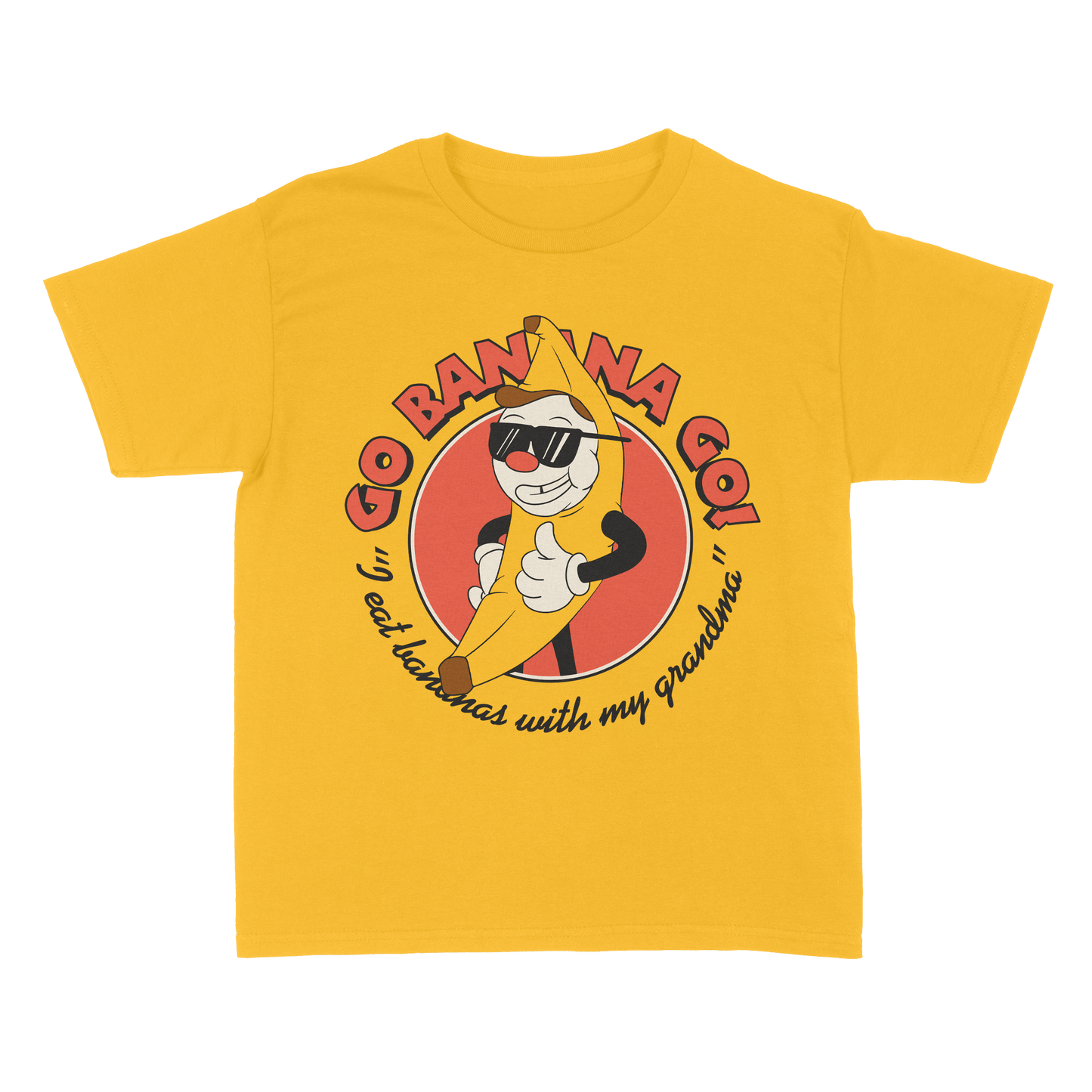 I Eat Bananas With My Grandma Tee - Adult