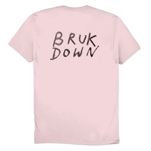 BRUK DOWN Tee (Pink)