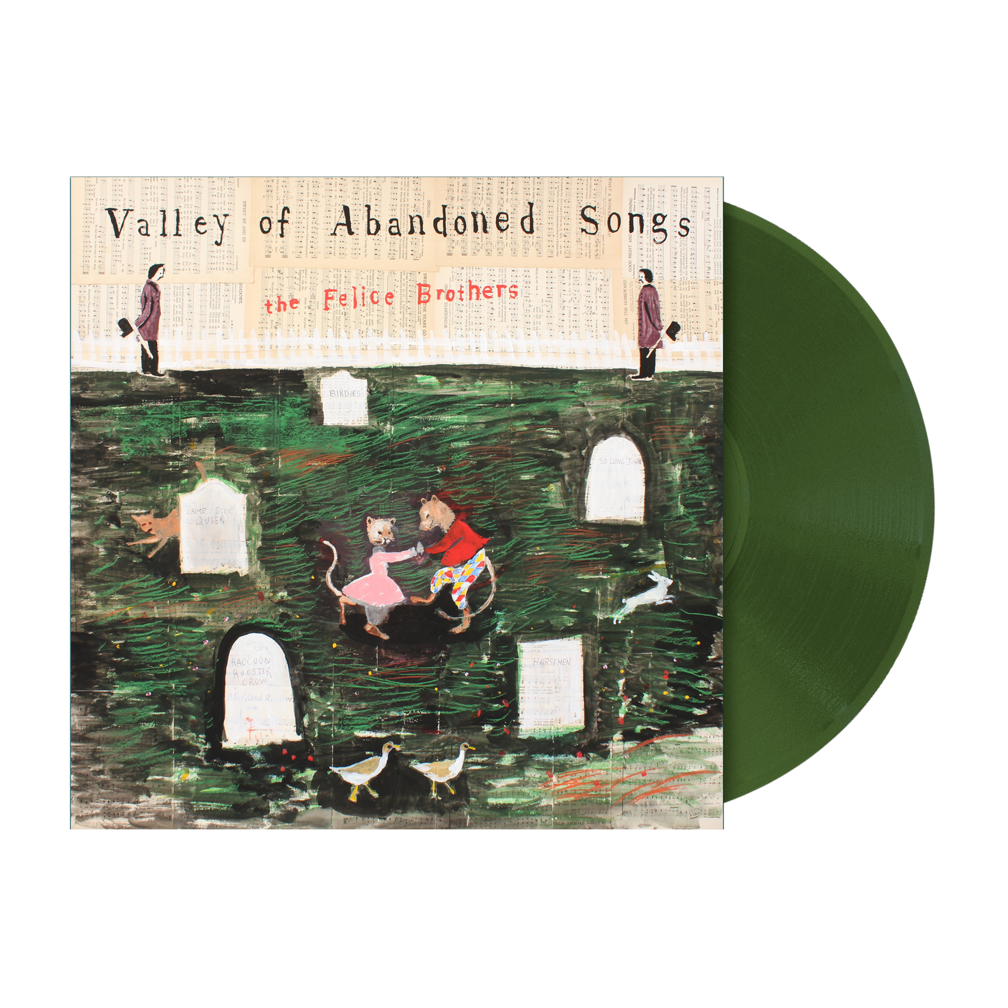 The Felice Brothers - Valley of Abandoned Songs (Olive Green LP - Band/Label Exclusive)