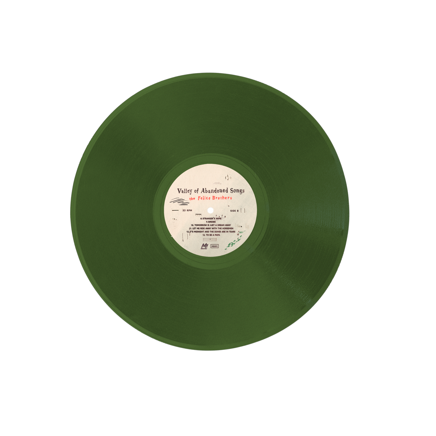 The Felice Brothers - Valley of Abandoned Songs (Olive Green LP - Band/Label Exclusive)