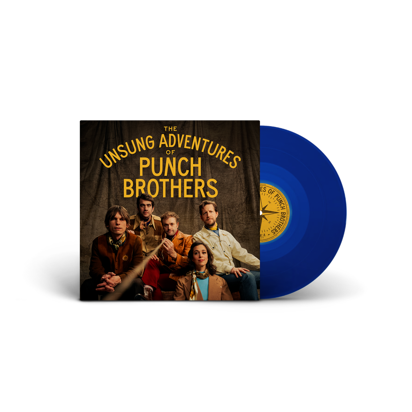 [SIGNED] The Unsung Adventures of Punch Brothers (Translucent Blue) Vinyl LP