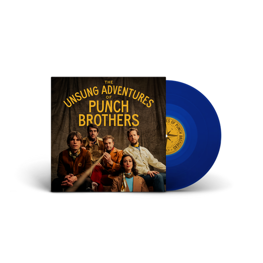 [SIGNED] The Unsung Adventures of Punch Brothers (Translucent Blue) Vinyl LP