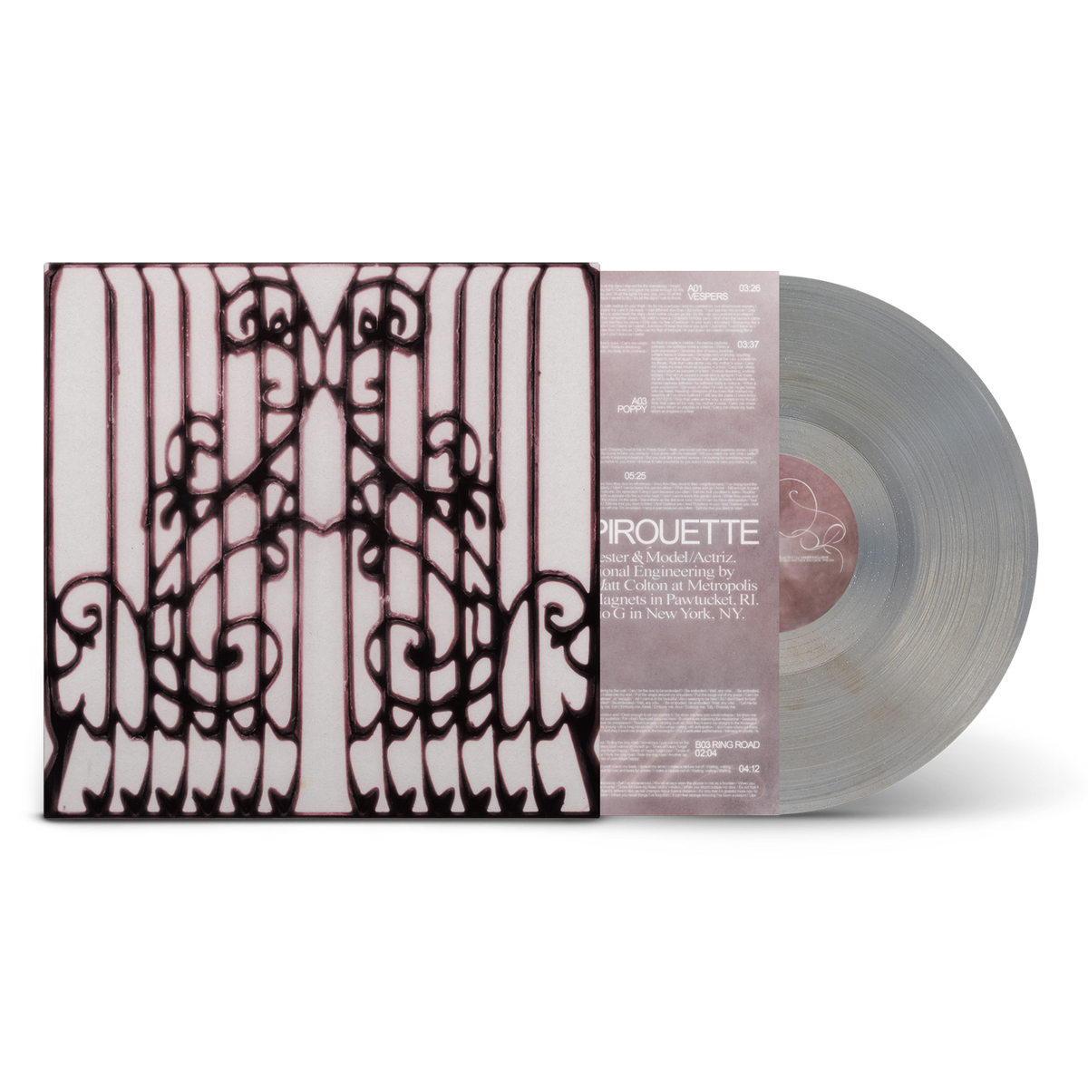 Pirouette Vinyl LP (Clear Shimmer)