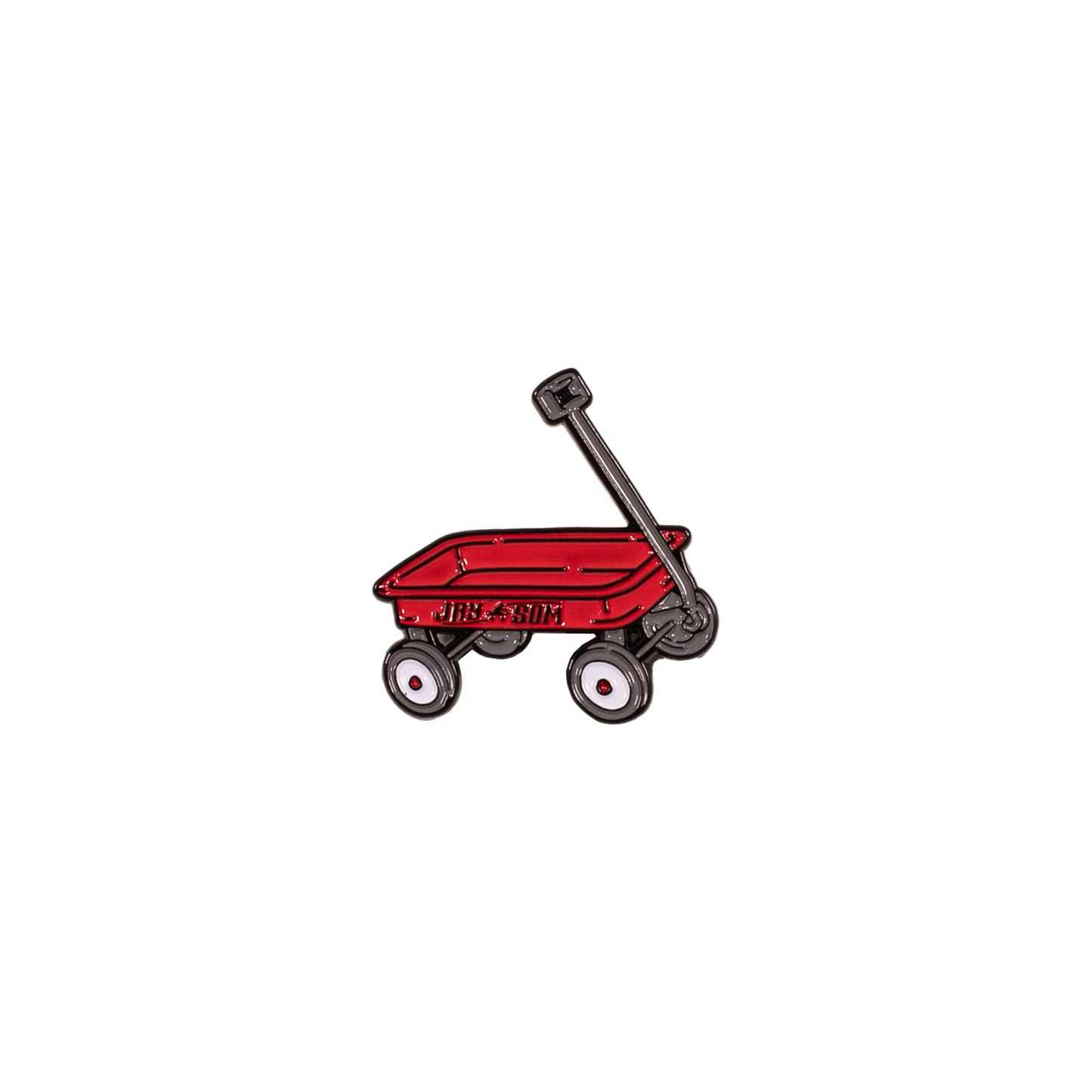 Red Wagon Enamel Pin