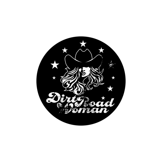 Dirt Road Woman Sticker