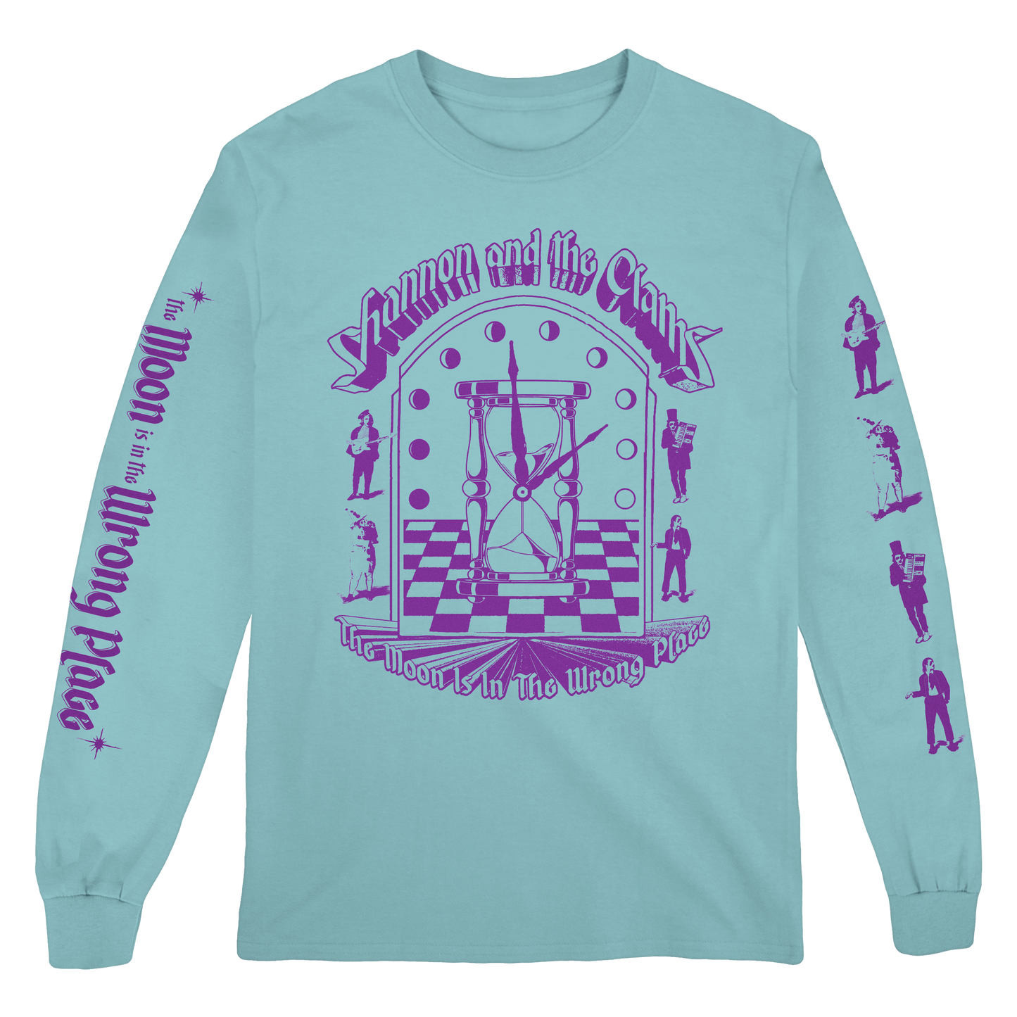 The Moon is in the Wrong Place Longsleeve (Blue)