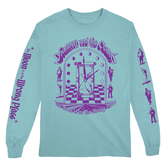 The Moon is in the Wrong Place Longsleeve (Blue)