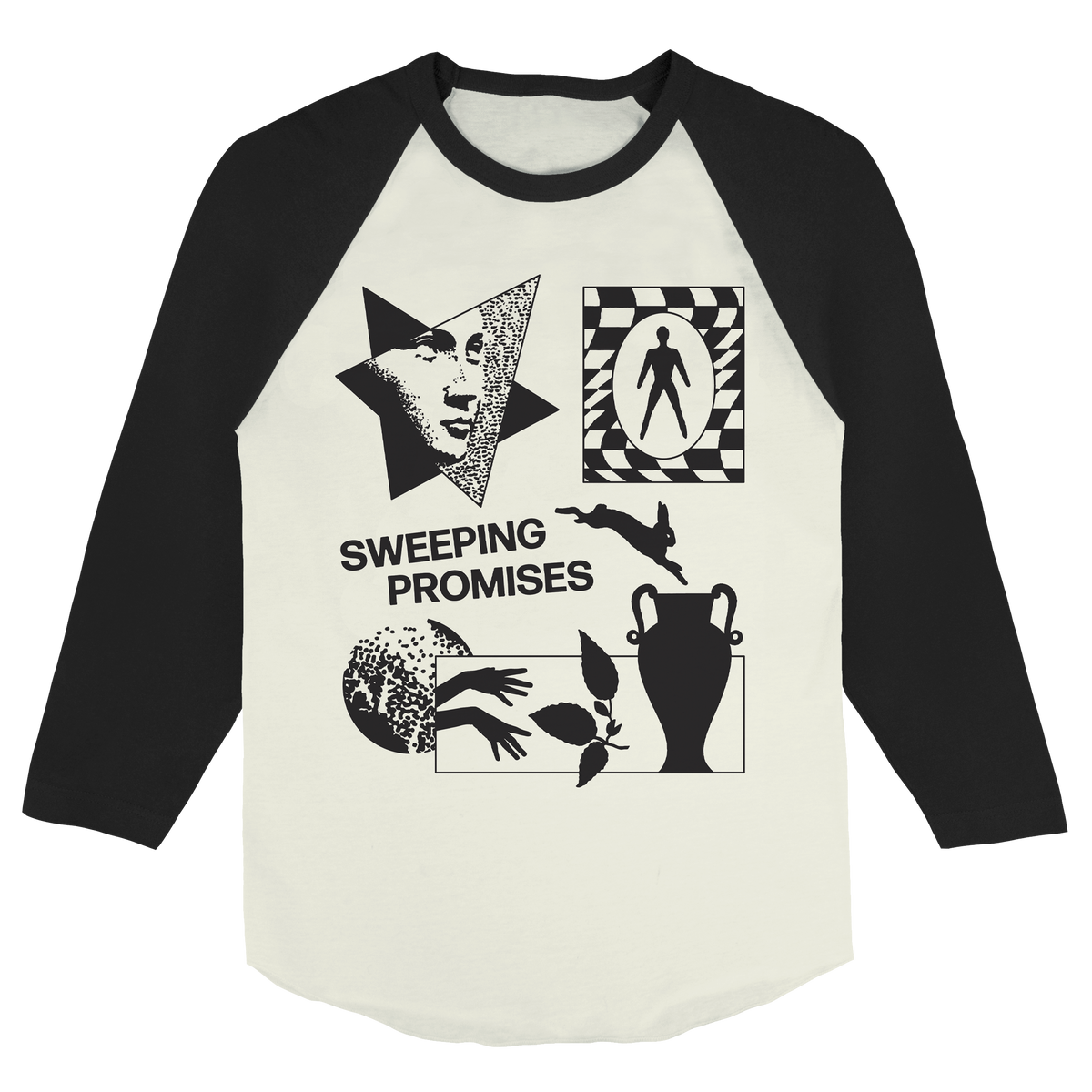 Collage Raglan Tee