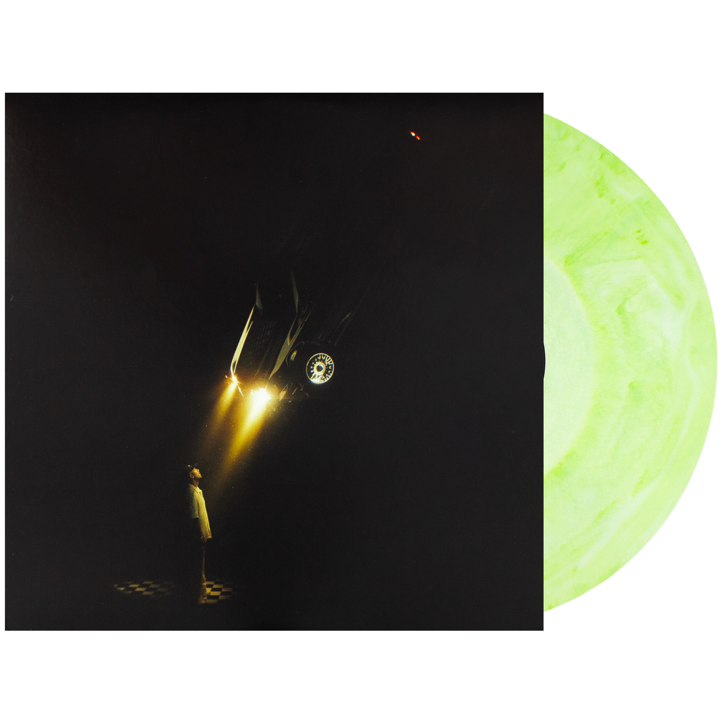 Nobody's Happy All the Time Vinyl (Green + White Marble - UNSIGNED)