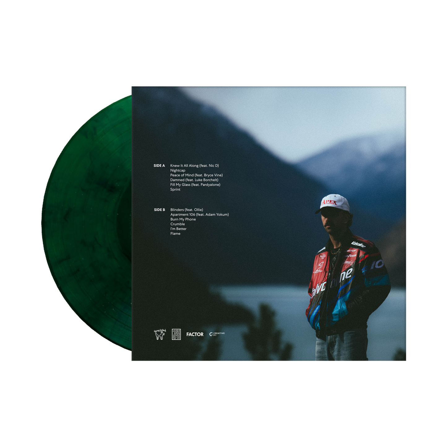 Honest Work LP (SIGNED - Green Marble)