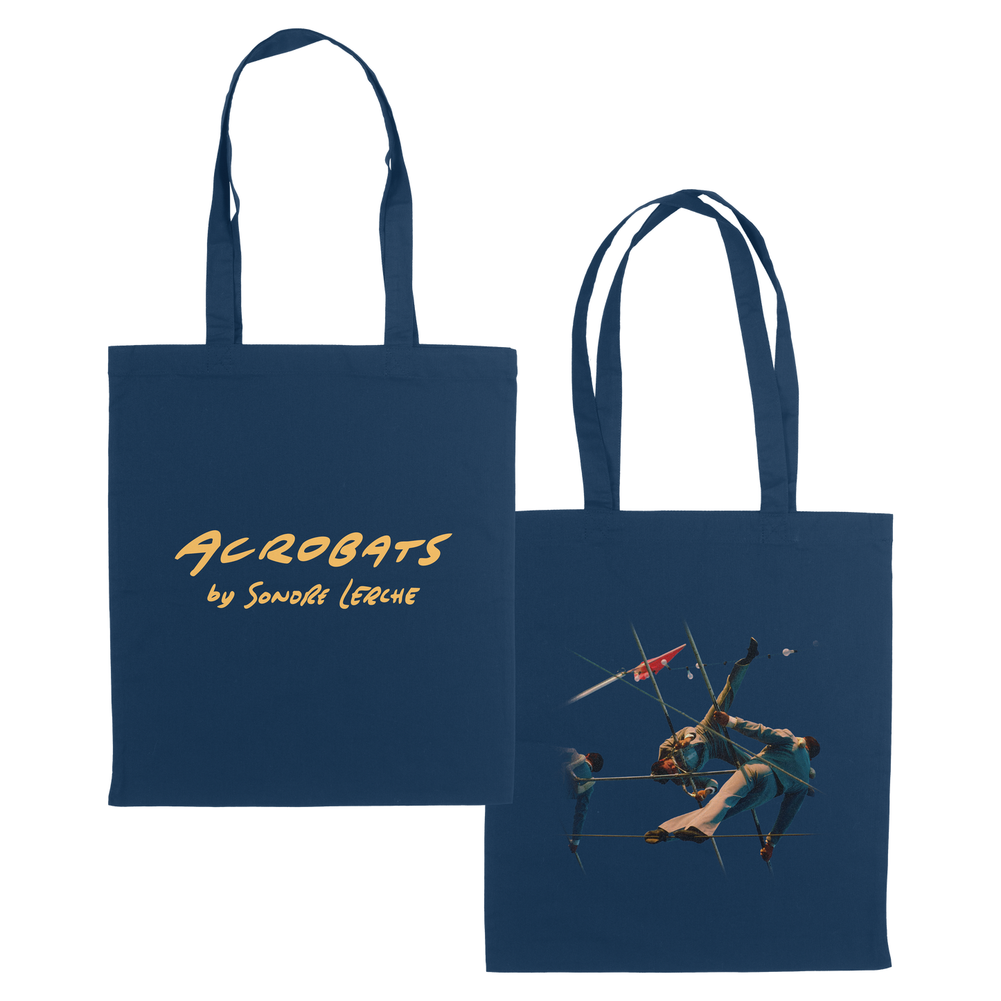 Acrobats Tote Bag
