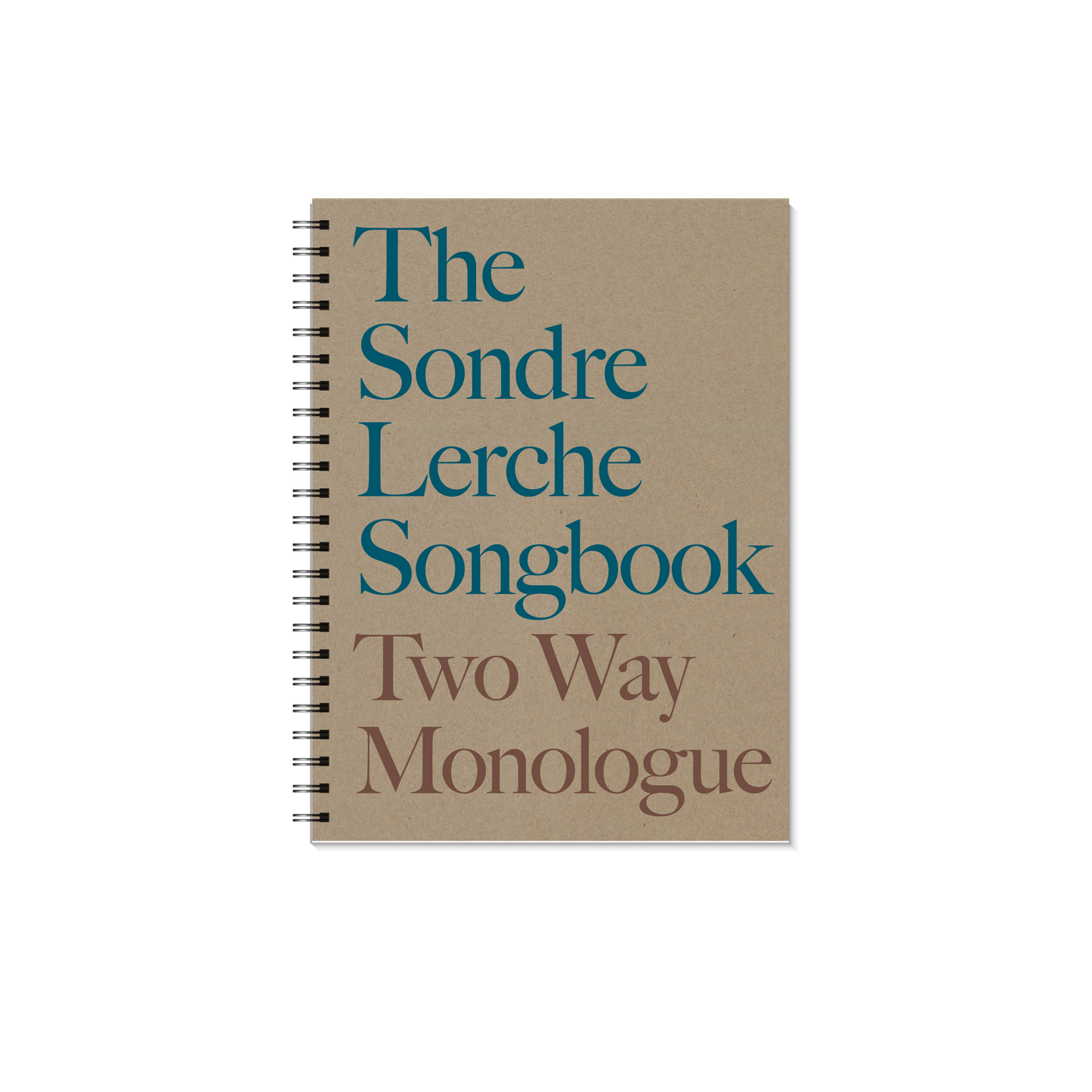 Two Way Monologue Songbook (SIGNED)
