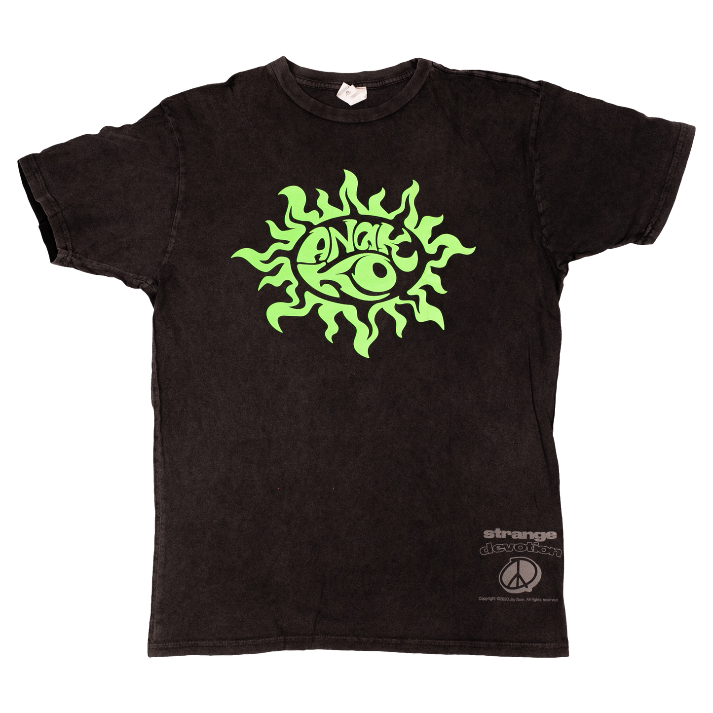 Sun Logo Tee - Vintage Black