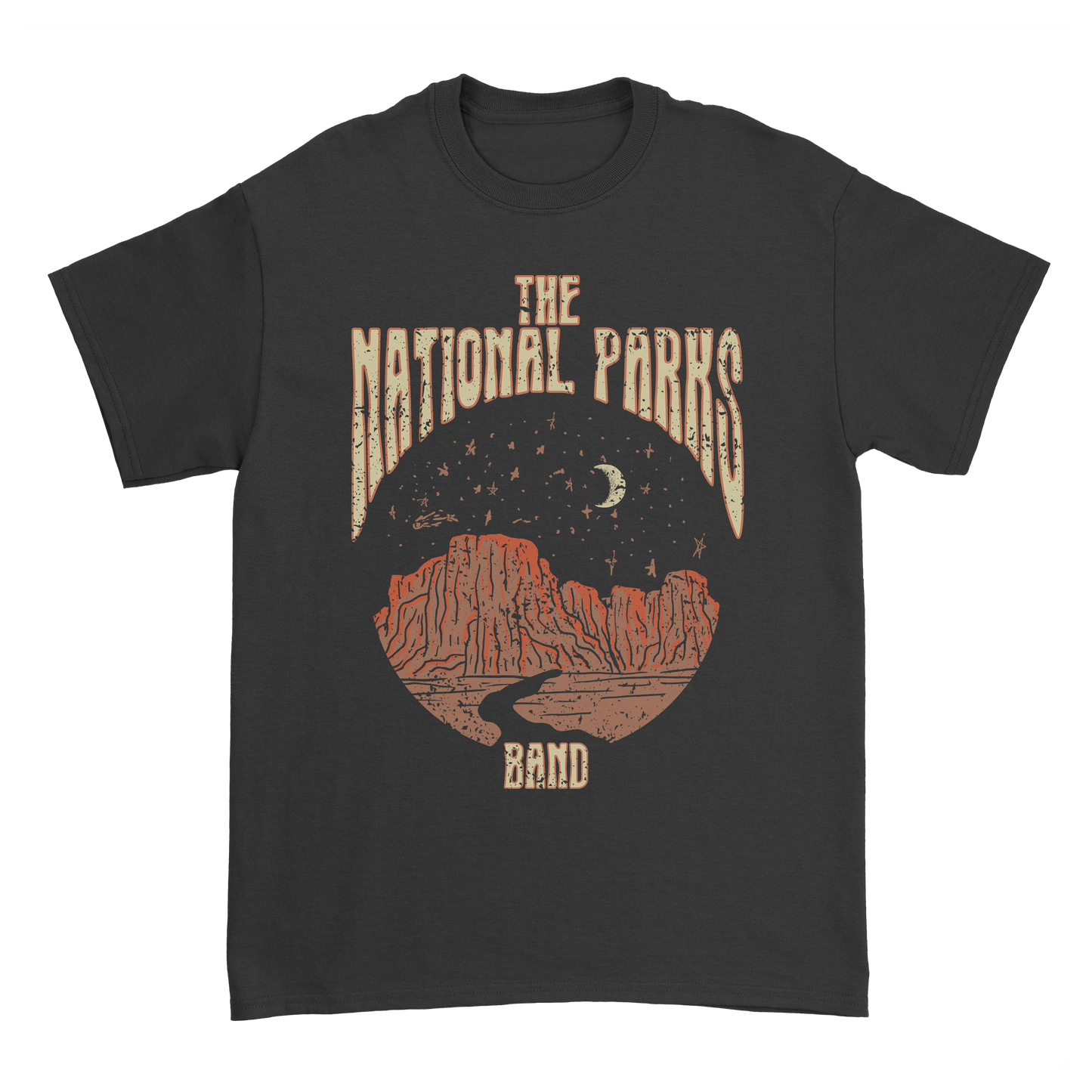 Distressed Mountain T-Shirt