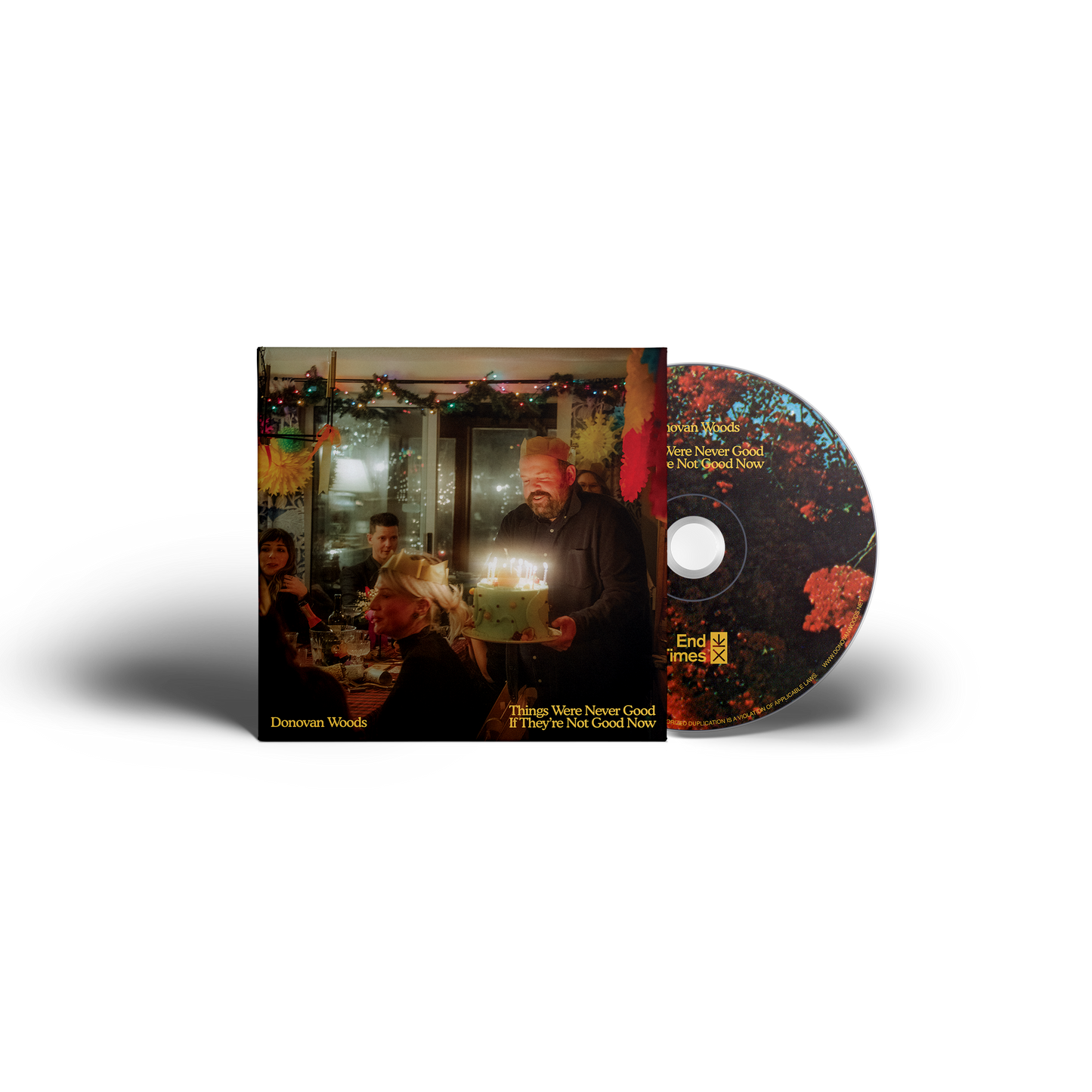 [LIMITED & SIGNED] 'Things Were Never Good If They're Not Good Now CD'