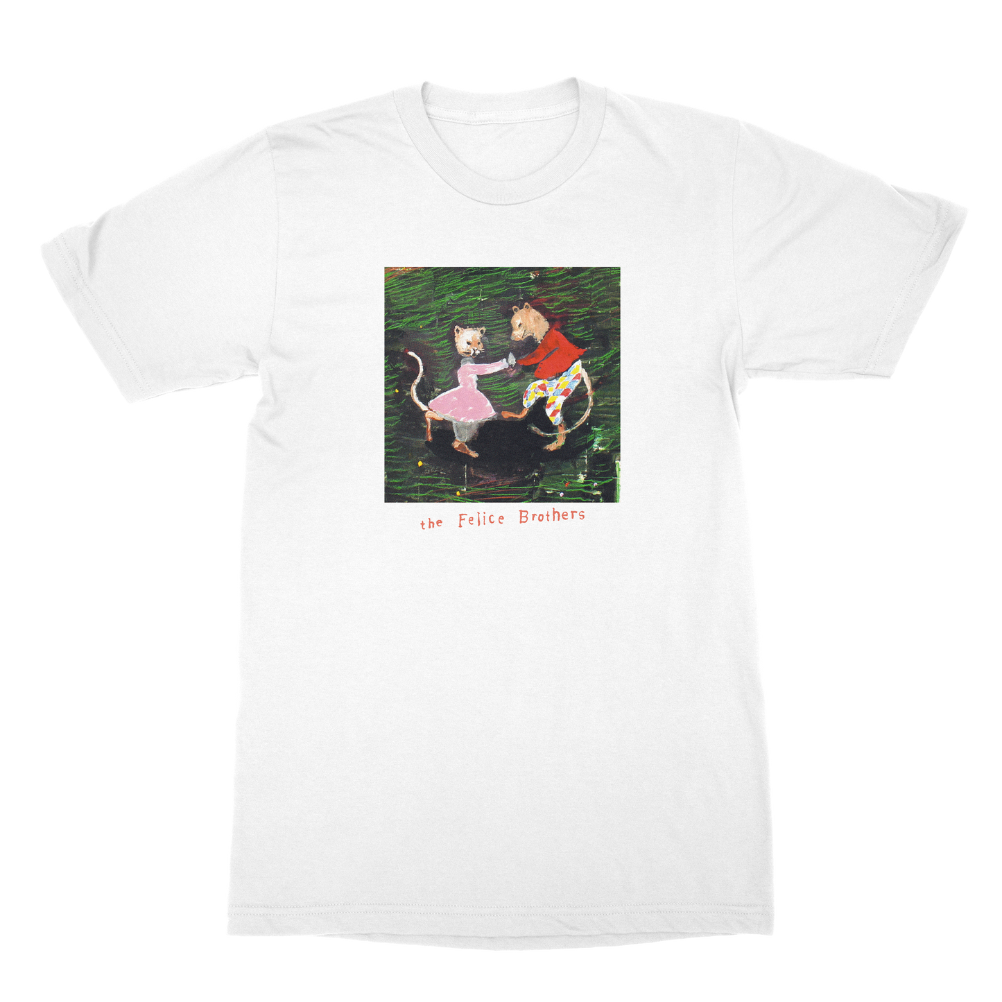 The Felice Brothers - Valley of Abandoned Songs Tee (White)