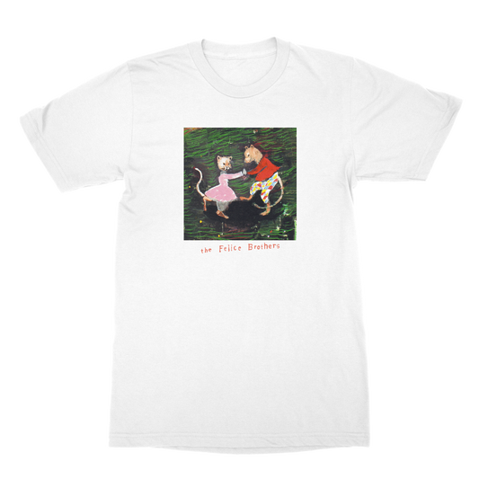 The Felice Brothers - Valley of Abandoned Songs Tee (White)