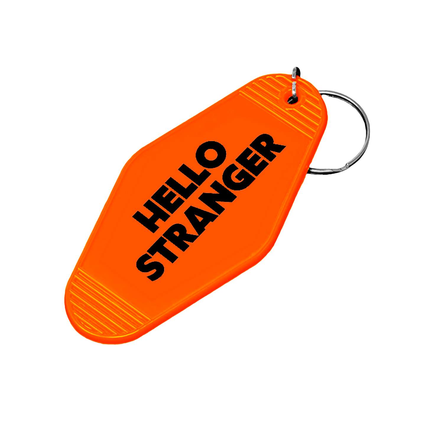 Hello Stranger Hotel Keychain