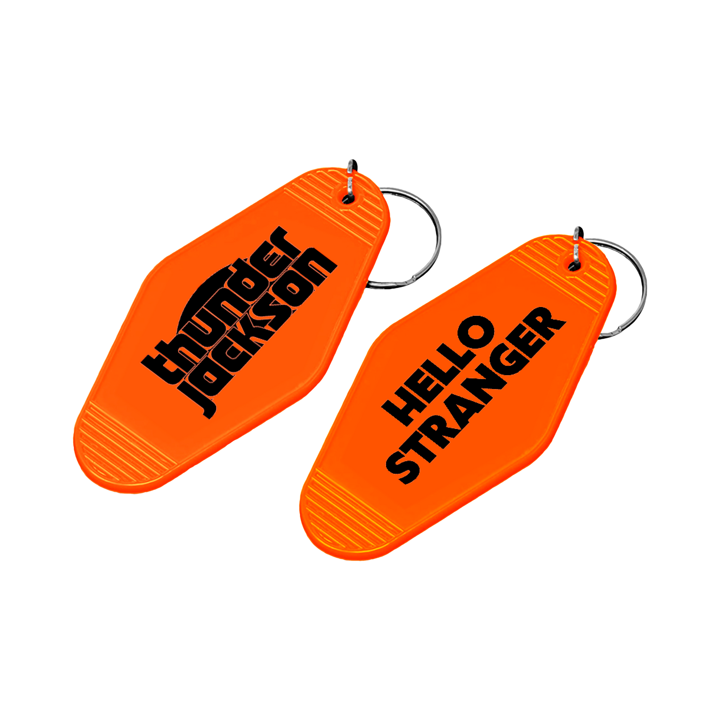 Hello Stranger Hotel Keychain