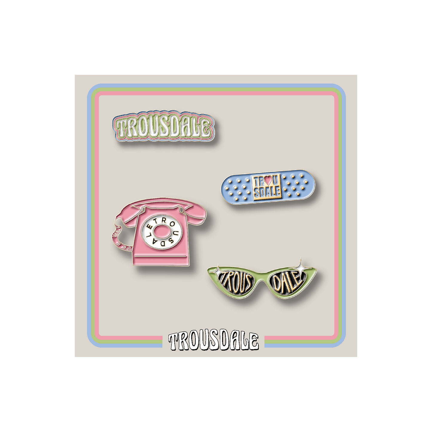 Enamel Pin Set
