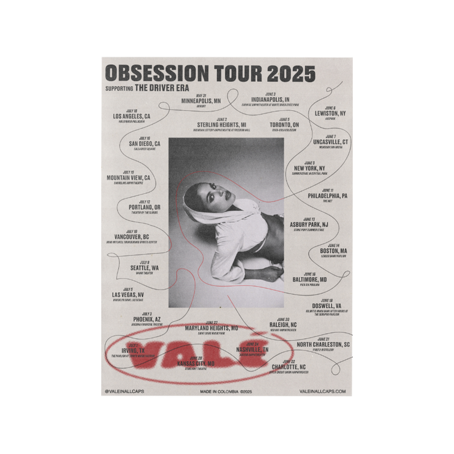 Obsession Tour Poster