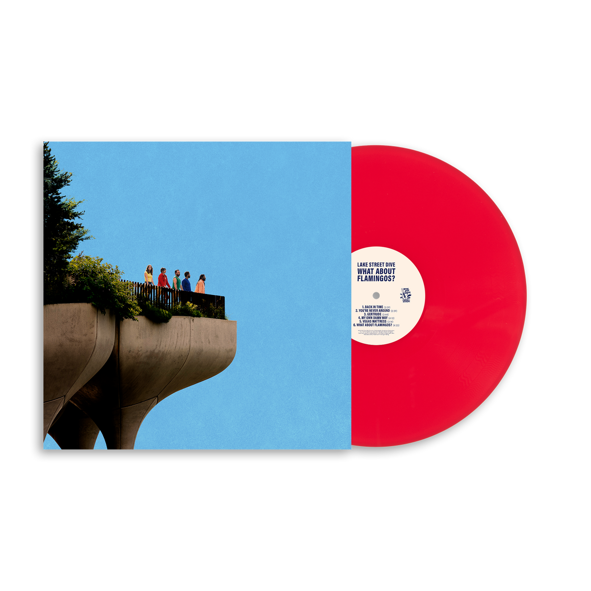 What About Flamingos? Vinyl - Red