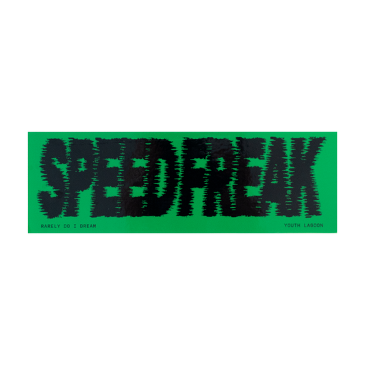 Speed Freak Bumper Sticker