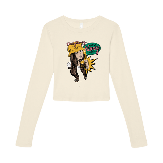 Nancy Cropped Longsleeve Tee
