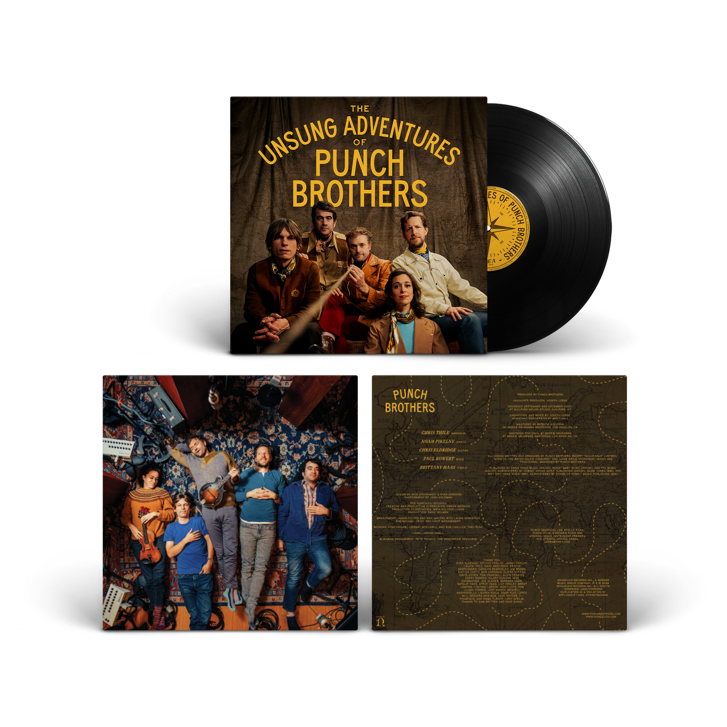 The Unsung Adventures of Punch Brothers Vinyl LP (Black)