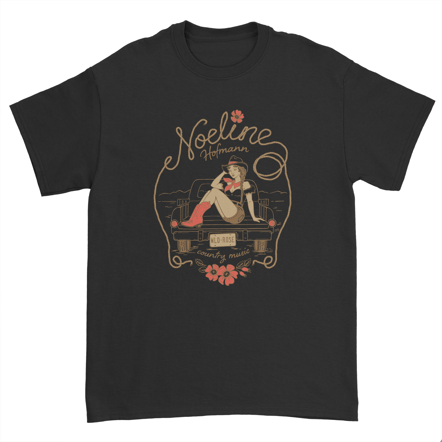 Cowgirl Pin-up Tee