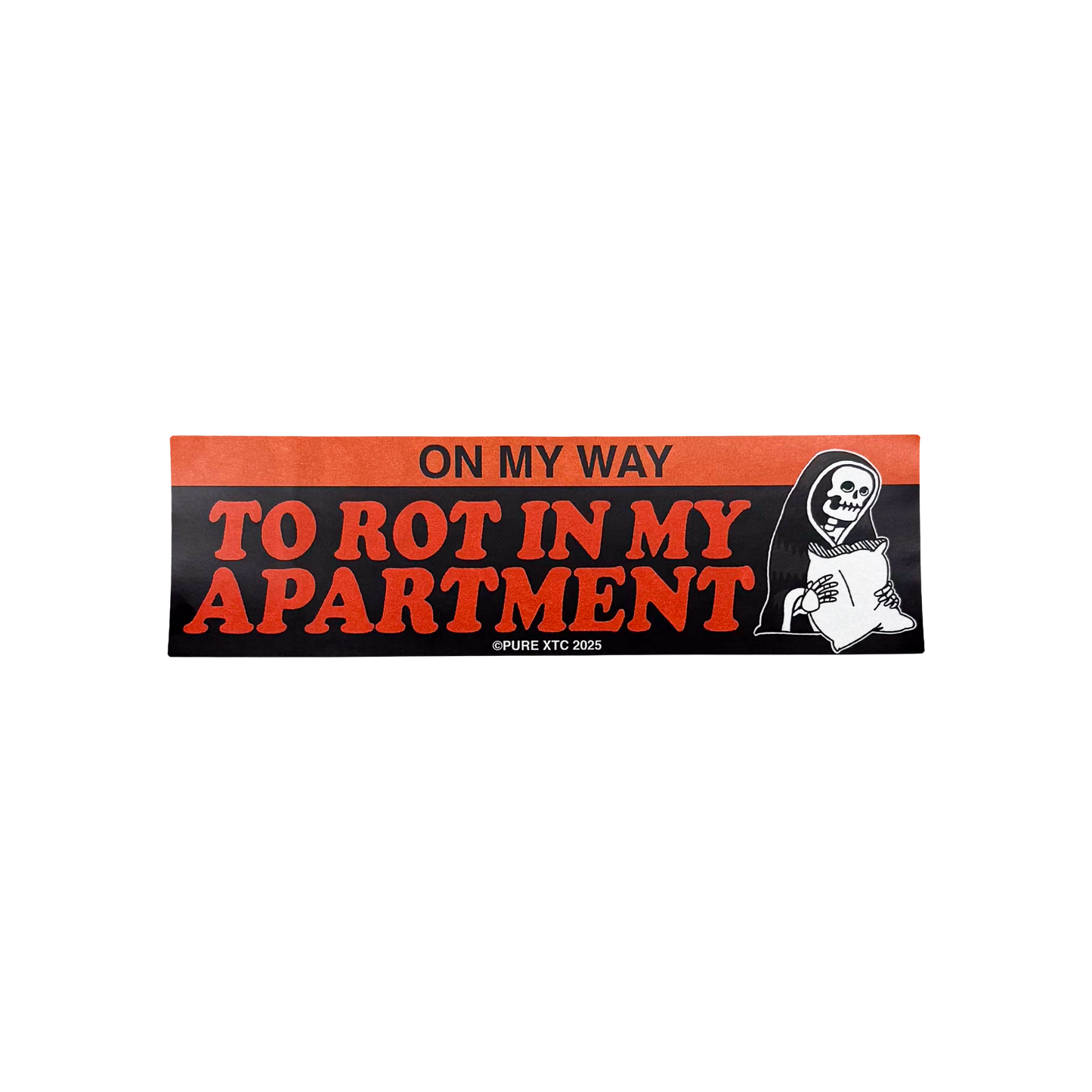 Fall Apart Bumper Sticker