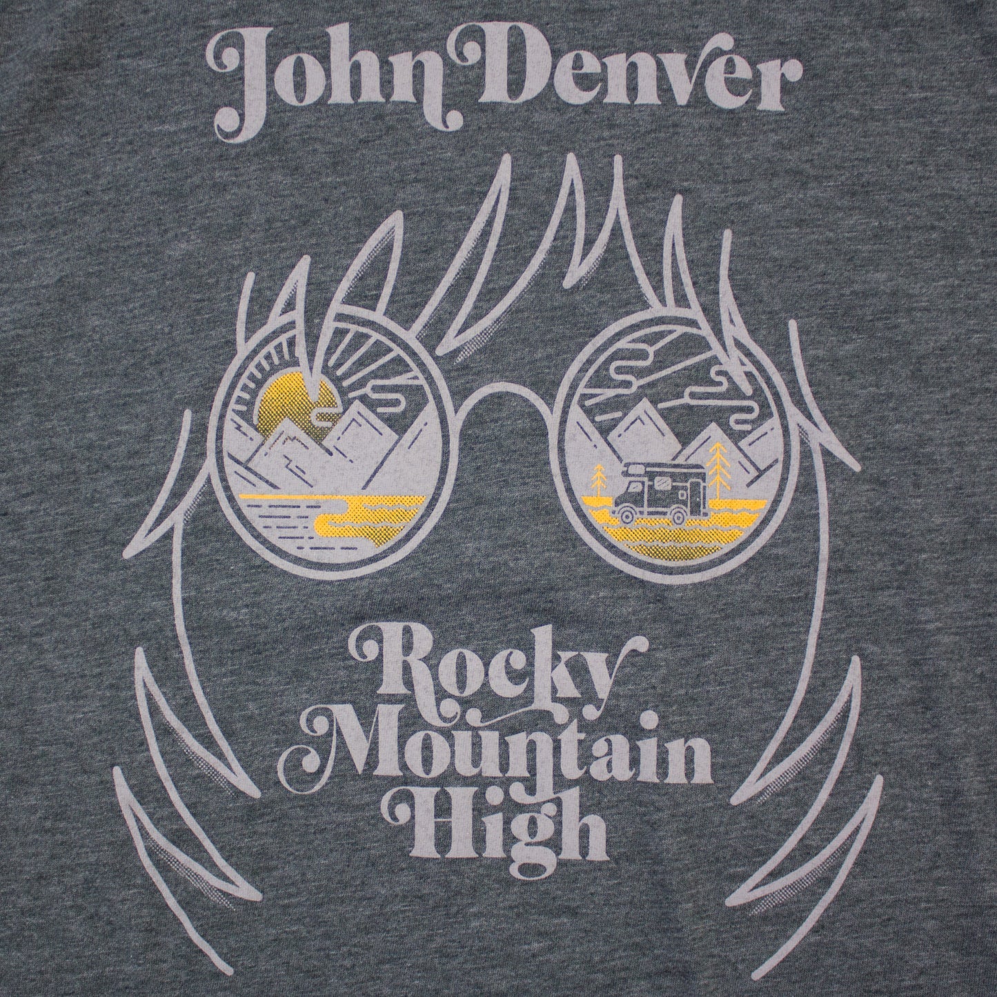 RMH Glasses Tee (Heather Grey)